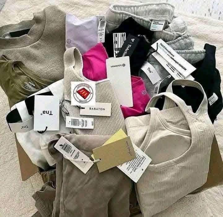 Lululemon, Zara, Skims, SHEIN, Gymshark Clothing available